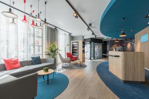 Et opholdsområde på Holiday Inn Express Brussels-Grand-Place by IHG