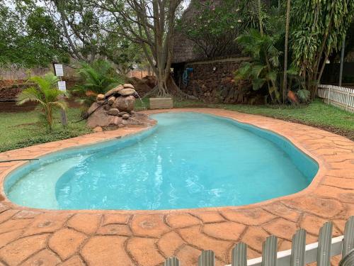 The swimming pool at or close to Selati River Ruins