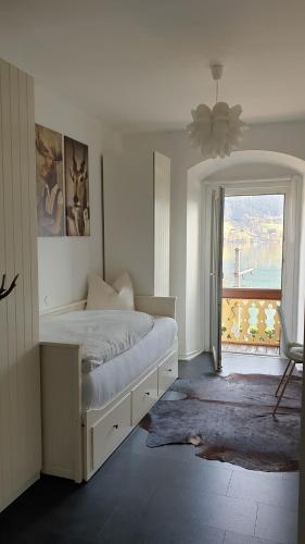 Postel nebo postele na pokoji v ubytování Appartement Harrer