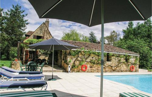 Πισίνα στο ή κοντά στο Beautiful Home In Monpazier
