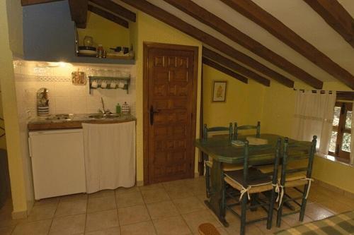 Η κουζίνα ή μικρή κουζίνα στο Casa Manadero