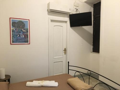 TV o dispositivi per l'intrattenimento presso Le stanze di Regina Margherita
