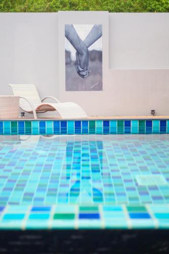 Kolam renang di atau dekat dengan 3 Bedroom Platinum Pool Villa Smooth as Silk