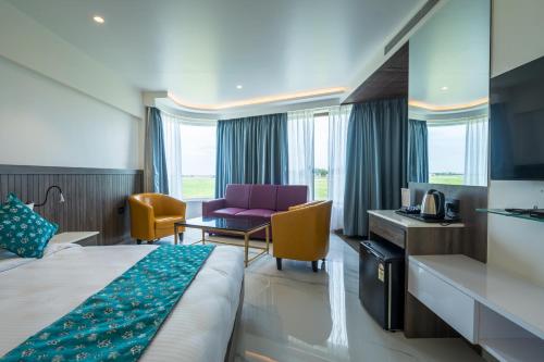 Khu vực ghế ngồi tại Hotel Parkelite