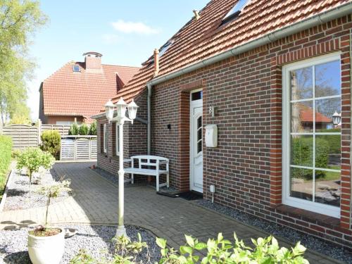 Taman di luar Ferienwohnung Schlickwanderer Klein