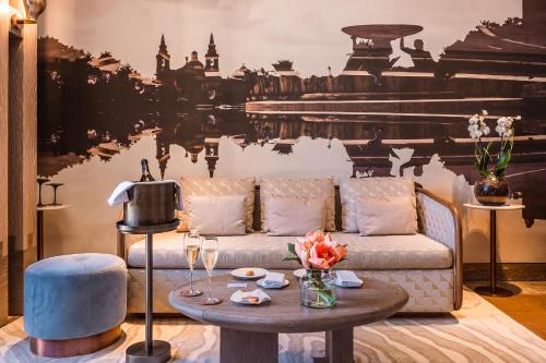 Ruang duduk di Iniala Harbour House