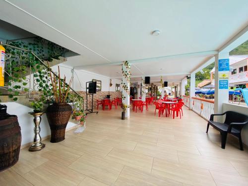 Posezení v ubytování Hotel Caribe La Vega