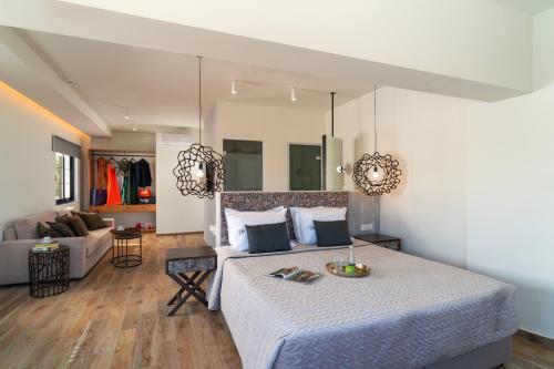 Гостиная зона в Naillac Boutique Hotel
