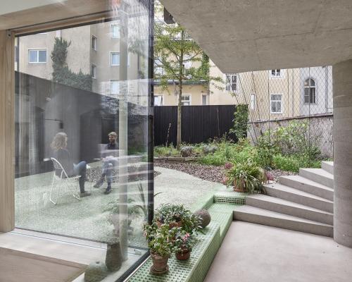 Zahrada ubytování CHARMANTES APARTMENT im Herzen von Linz