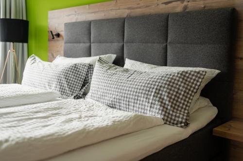Cama o camas de una habitación en Gästehaus Dauser