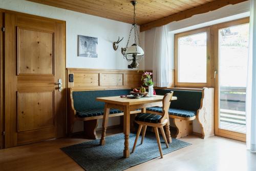 Zona de estar de Gästehaus Dauser