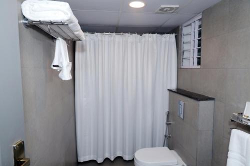 Un baño de RV STAY INN