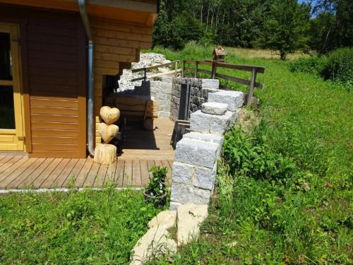 Un jardín fuera de Chalet Fuchsberg