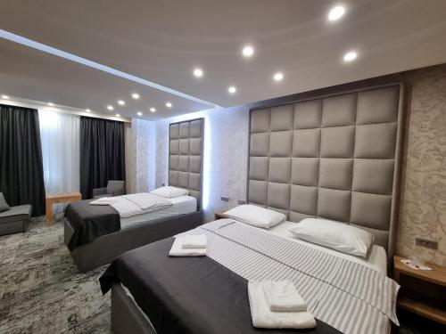 Een bed of bedden in een kamer bij Motel Bor