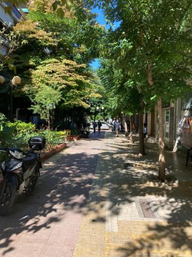 Sunny calm apartment in pedestrian street