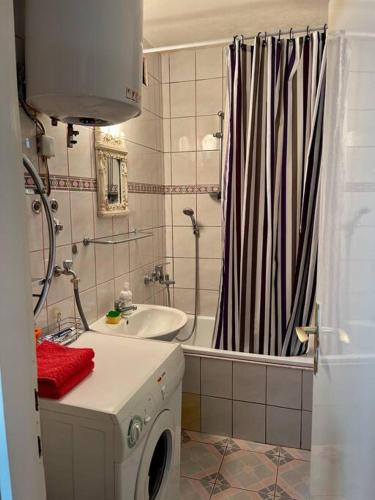 Koupelna v ubytování Airport Sarajevo Apartment 1