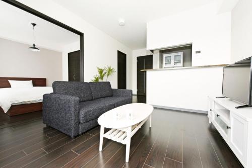 Kuchyň nebo kuchyňský kout v ubytování Sun Court Hondori Garden Hills