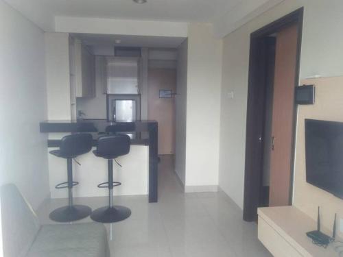 Dapur atau dapur kecil di Mg Suite 1bedroom Apartment by Just Inn Management