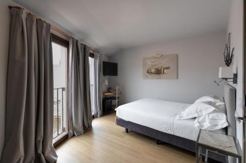 Katil atau katil-katil dalam bilik di Hotel Boutique Posada Sillería