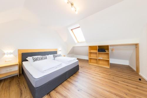 Postel nebo postele na pokoji v ubytování Pension Sonne Appartements