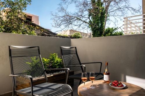Balcon ou terrasse dans l'établissement Kipos Boutique Suites