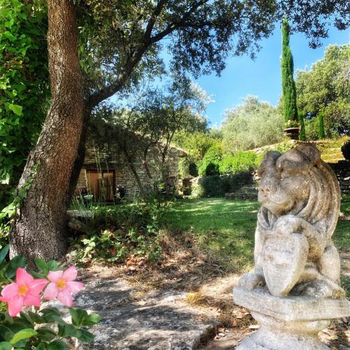 Κήπος έξω από το Villa Hautvallon - Peaceful Escape in Provence