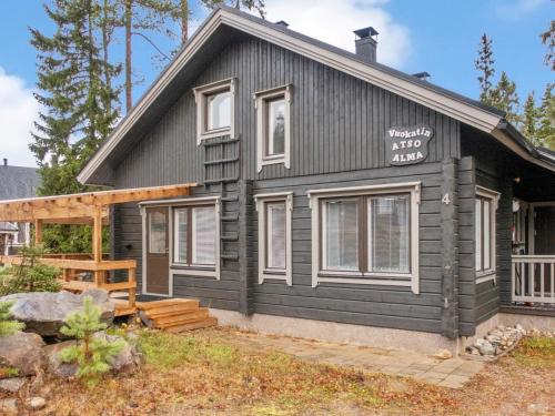 Bygningen som feriehuset ligger i