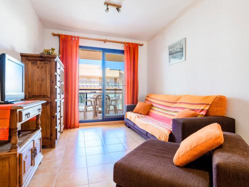 TV a/nebo společenská místnost v ubytování Apartment Las Dunas by Interhome