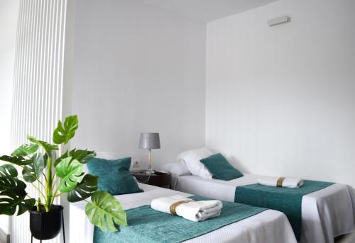 Ένα ή περισσότερα κρεβάτια σε δωμάτιο στο Casa Sabare