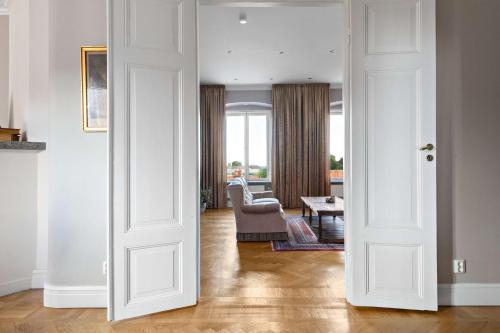 Un ou plusieurs lits dans un hébergement de l'établissement Donners Hotell