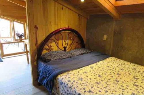 Ένα ή περισσότερα κρεβάτια σε δωμάτιο στο Room in Guest room - Studio with fantastic view in San Cristobal