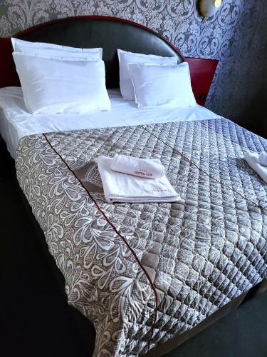 Katil atau katil-katil dalam bilik di Hotel Central Club Sofia