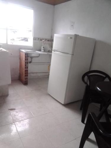 Η κουζίνα ή μικρή κουζίνα στο Apartamento independiente para pareja