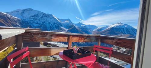 Orcières Rond Point des Pistes 1 Panoramique, Front de Neige