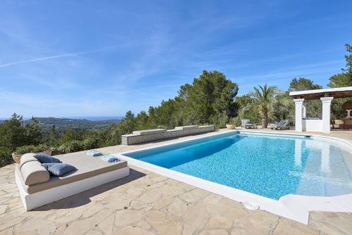 Wonderful Ibiza Villa Finca Limonero 5 Bedrooms Phenomenal Mountain Views San Juan