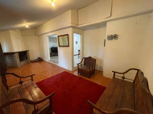 Χώρος καθιστικού στο Bonita Casa completamente Amueblada