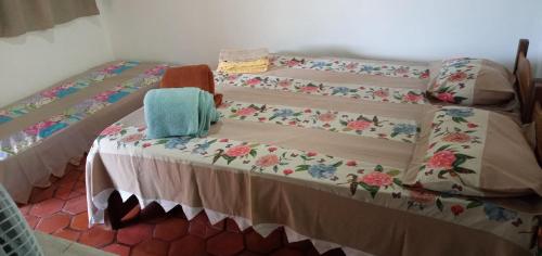 Postel nebo postele na pokoji v ubytování Pousada Pé do Morro