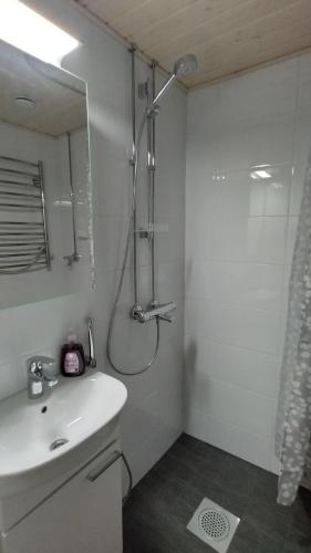 Koupelna v ubytování Rauma City Apartments