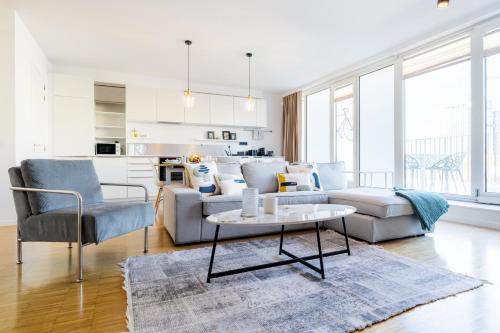 Kuchyň nebo kuchyňský kout v ubytování R213 Residences Botanique