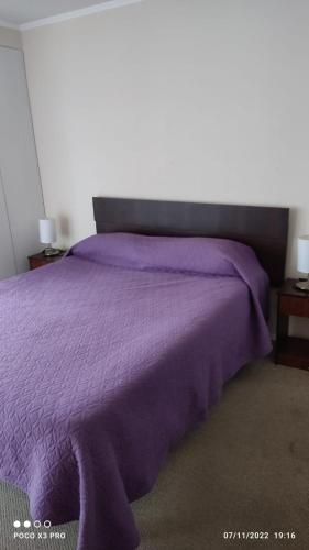 Postel nebo postele na pokoji v ubytování departamentos tres habitaciones
