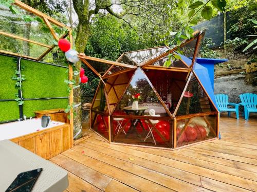Fotografie z fotogalerie ubytování Glamping La Cabanita Santuario v destinaci La Cortés
