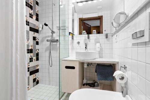 Koupelna v ubytování Best Western Hotel Akersberga