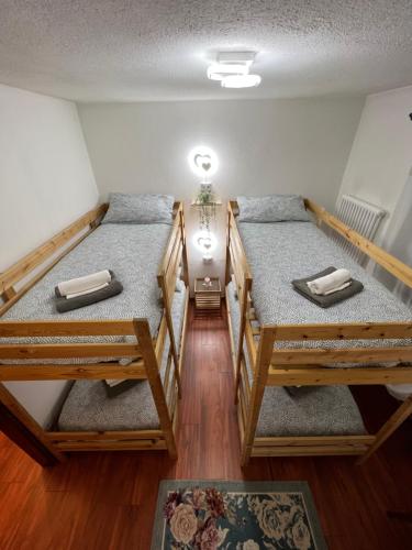 Postel nebo postele na pokoji v ubytování Cadore apartment