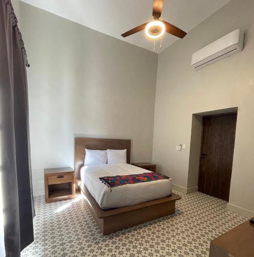 Katil atau katil-katil dalam bilik di Hotel Casa Nodin