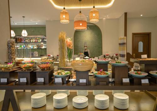 Comida en el hotel o alrededores