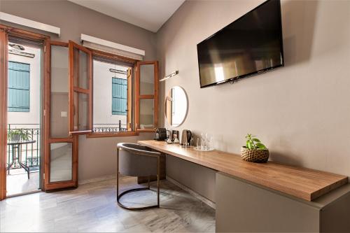 Una cocina o zona de cocina en Minaret Suites and Apartments