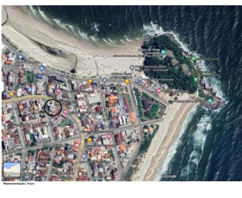 En generel havudsigt eller havudsigten taget fra lejligheden