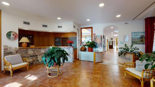 Posezení v ubytování Hotel Zunino