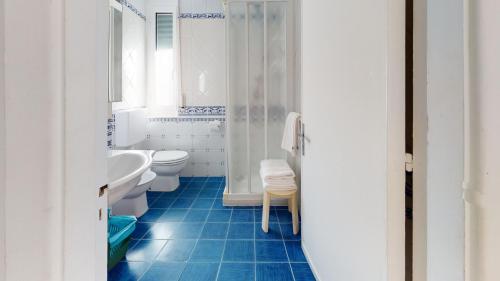 Koupelna v ubytování Hotel Zunino