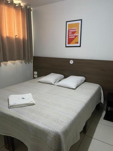 Hotel Castroにあるベッド